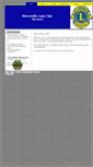Mobile Screenshot of mercervillelions.org